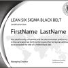 Lean Six Sigma Black Belt: Standard Exam (Single Certification)