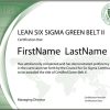 Lean Six Sigma Green Belt Certification - Level II (Self-Paced Exam Series)